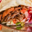 BEEF DONER WRAP