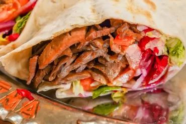 BEEF DONER WRAP