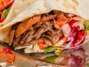 BEEF DONER WRAP