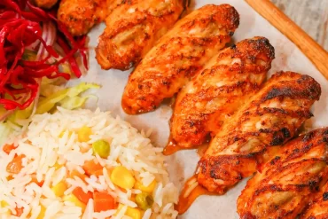 CHICKEN WINGS SKEWER (4 PIECES)