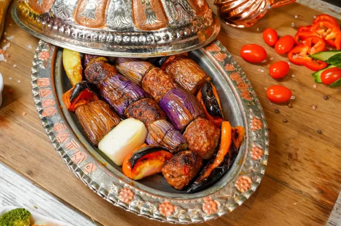 EGGPLANT KEBAB