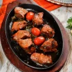 VEAL SHISH KEBAB HOT PLATE