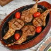 LAMB CHOPS HOT PLATE